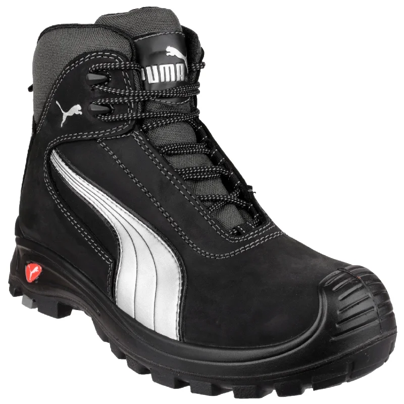 Boots with cat tread-Puma Cascades Safety Boots