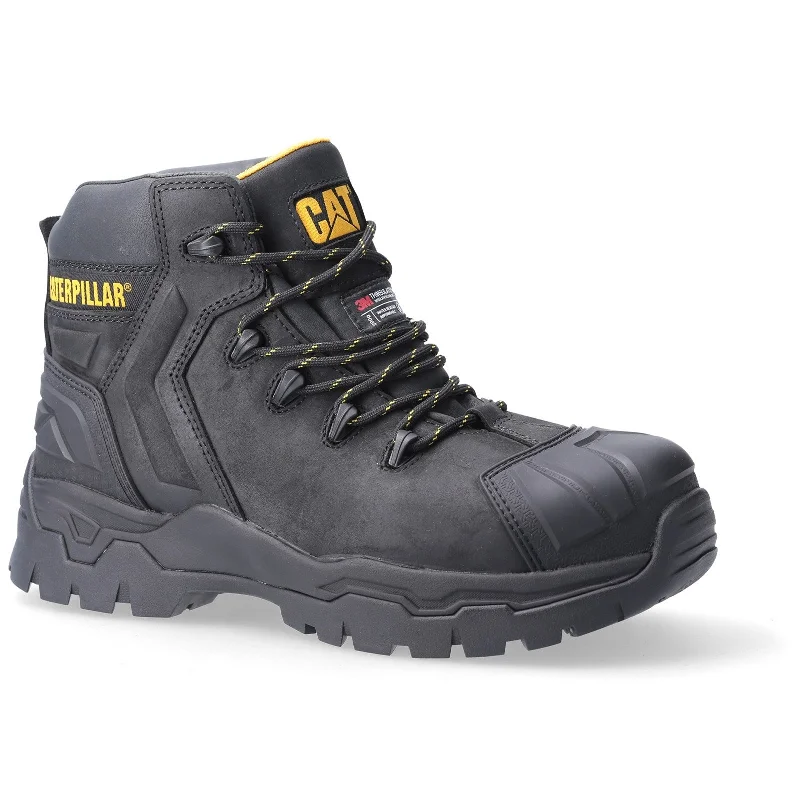 Boots for mindful wear-CAT Caterpillar Everett Safety Boots