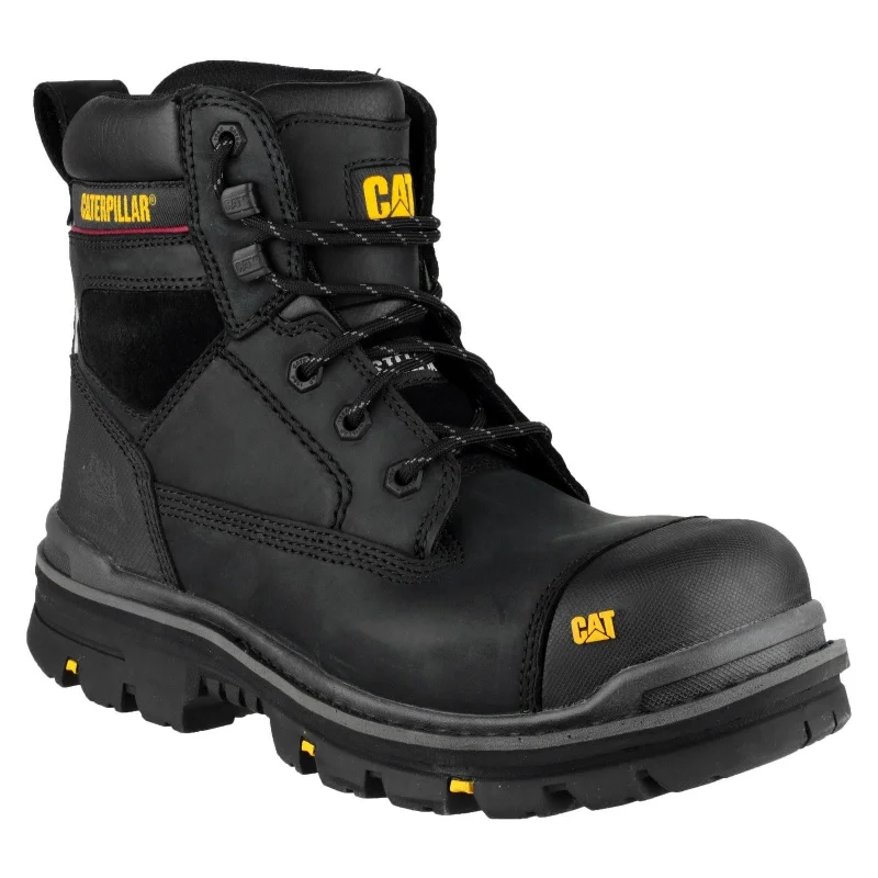 Boots near jogging paths-CAT Caterpillar Gravel Safety Boots