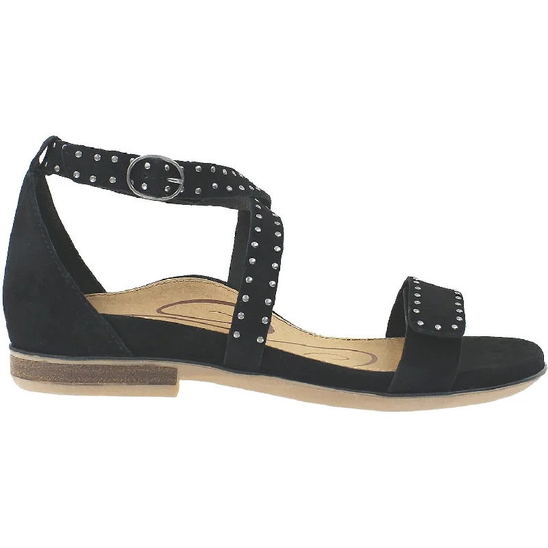 Women's Aetrex Hailey Black Suede