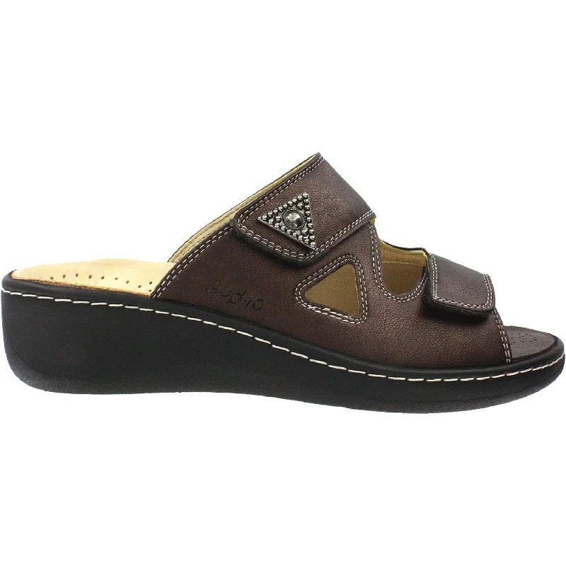 Women's Fidelio Hallux Fabia Bunion Relief 33-709 Metallic Brown Leather