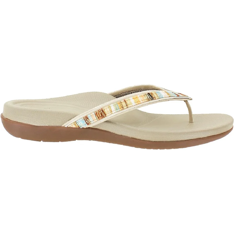 Women's Aetrex Gwen Champagne Synthetic