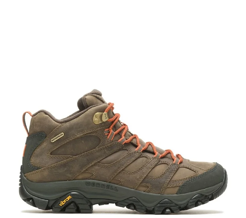 Boots for corporate use-Merrell Men's Moab 3 Prime Waterproof Mid Boot